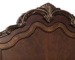 Deryn Park Cherry Wood King Sleigh Bed