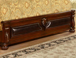 Devi Cherry Wood Cal King Bed