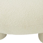 Discus Cream Boucle Ottoman