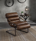 Dolgren Sahara Top Grain Leather Accent Chair