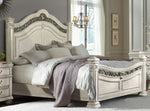 Dorada White King Bed (Oversized)