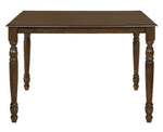 Dylan Walnut Wood Extendable Counter Height Table