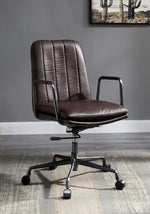 Eclarn Mars Leather/Metal Office Chair