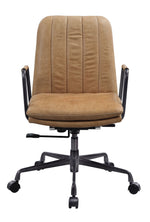 Eclarn Rum Top Grain Leather Swivel Office Chair