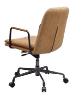 Eclarn Rum Top Grain Leather Swivel Office Chair