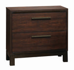 Edmonton 5-Pc Rustic Tobacco Wood King Bedroom Set