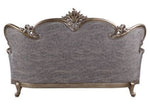 Elozzol Fabric/Antique Bronze Finish Sofa (Oversized)