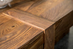 Emersyn Natural Sheesham Wood Square Coffee Table