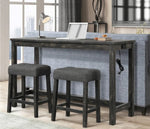 Fadumo Grey Wood Counter Height Table