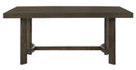 Farren Espresso Wood Rectangular Dining Table