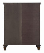 Franco Burnished Oak Wood Gentleman's Chest