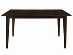 Gabriel Cappuccino Wood Rectangular Dining Table