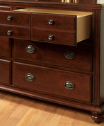 Gabrielle II Cherry Dresser with Mirror