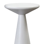 Gianna 2-Pc White Concrete Accent Table Set