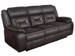 Greer 2-Pc Dark Brown Manual Recliner Sofa Set