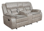 Greer 2-Pc Taupe Manual Recliner Sofa Set