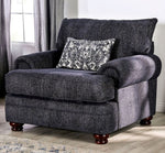 Hadleigh Navy Chenille Chair