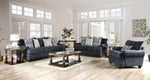 Hadleigh Navy Chenille Sofa (Oversized)