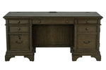 Hartshill Burnished Oak Wood Credenza