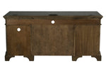 Hartshill Burnished Oak Wood Credenza