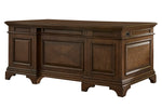 Hartshill Burnished Oak Wood Executive Desk