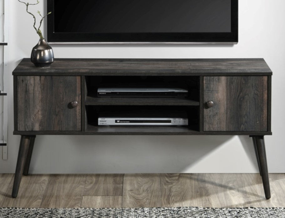 Hayfa Rustic Gray Wood 47" TV Stand