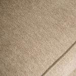 Hendon Beige Chenille Sofa with Sloped Arms