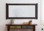 Hilde Dark Brown Wood Accent Mirror