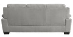 Holleman Gray Textured Fabric Sofa