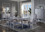 House Marchese Pearl Gray Wood Rectangular Dining Table