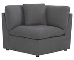 Howerton 4-Pc Gray Performance Fabric Sectional Sofa