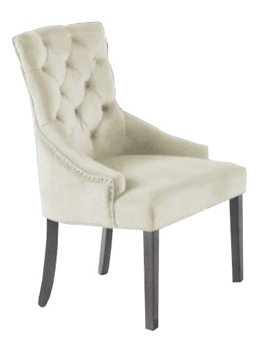 Jadyn 2 Beige Fabric Side Chairs