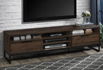 Jeanette Dark Walnut Wood 61" TV Stand