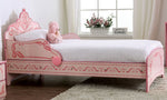 Julianna Pink High Gloss Wood Twin Bed