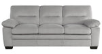 Keighly Gray Textured Fabric Sofa