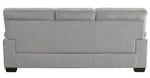 Keighly Gray Textured Fabric Sofa