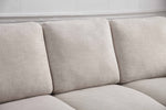 Kelly 2-Pc Beige Reversible Sectional Sofa