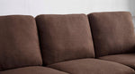 Kelly 2-Pc Brown Reversible Sectional Sofa