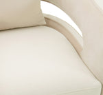 Kennedy Cream Velvet Swivel Accent Chair