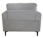 Kyrene Light Gray Linen Chair