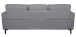 Kyrene Light Gray Linen Sofa