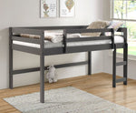 Lara Gray Wood Twin Loft Bed