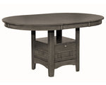 Lavon Medium Grey Wood Extendable Dining Table