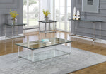 Laxmi Clear Glass/Acryl Console Table