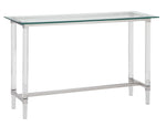 Laxmi Clear Glass/Acryl Console Table