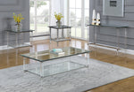 Laxmi Clear Glass/Acryl End Table