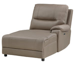 LeGrande 4-Pc Taupe RAF Power Recliner Sectional Sofa