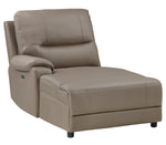 LeGrande 6-Pc Taupe LAF Power Recliner Sectional Sofa