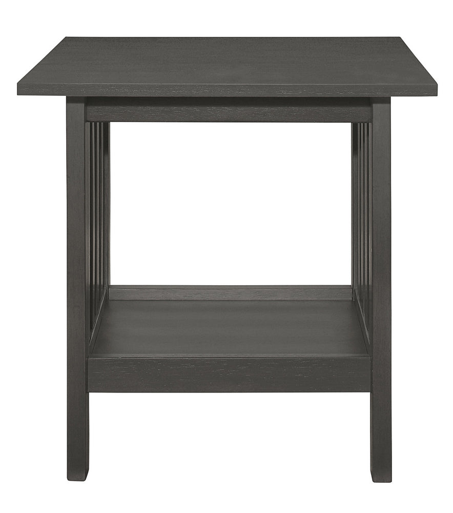 Lewiston 3-Pc Antique Gray Wood Table Set