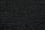Linzi Black Fabric Reversible Sectional Sofa with Ottoman